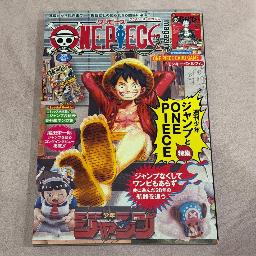 Luffy red magazine