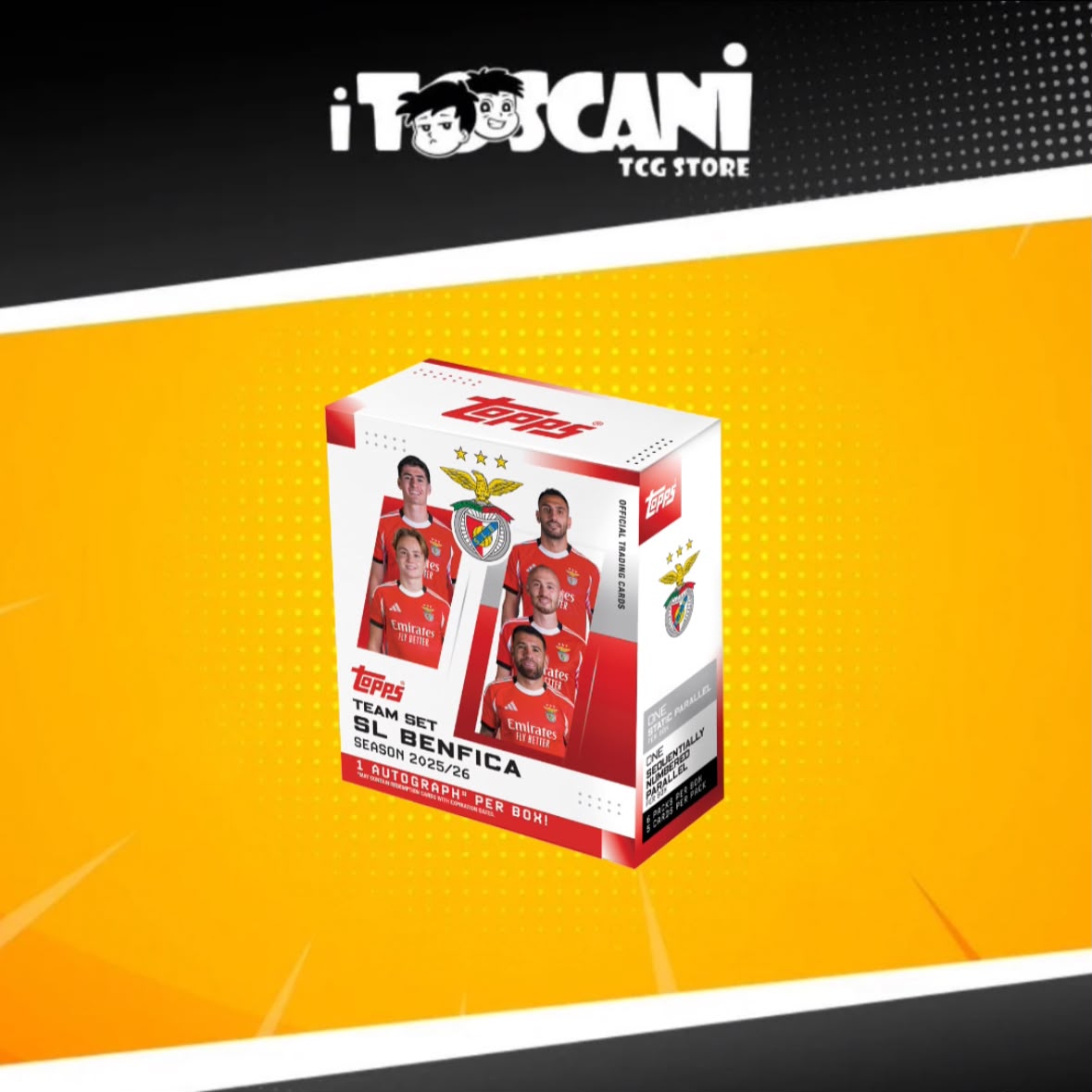 Team set Benfica 25/26-firma garantita