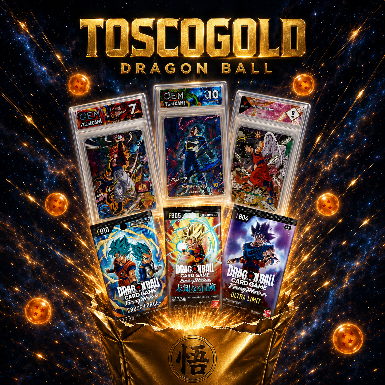 ToscoGold Dragonball edition