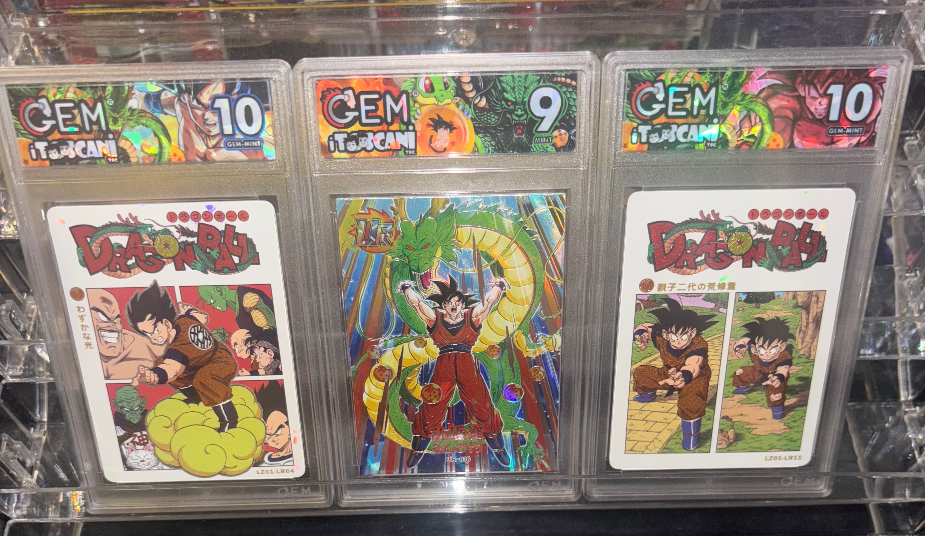 Toscobox-Gradata garantita Dragonball