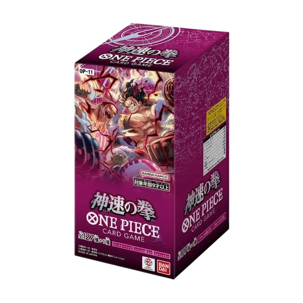 One Piece Card Game A Fist of Divine Speed OP11 Display – 24 Buste (JP)