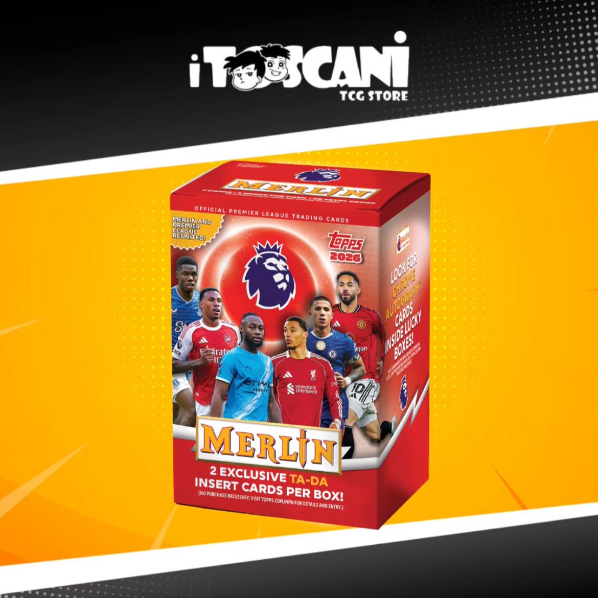 TOPPS - MERLIN premier League- VALUE(preordine)