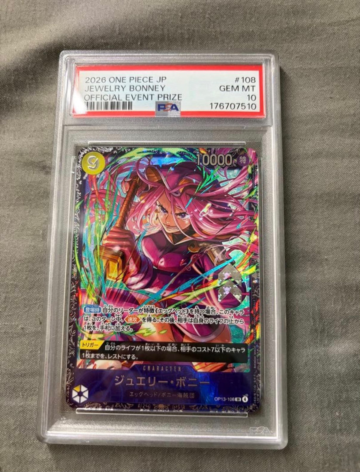Bonney psa 10