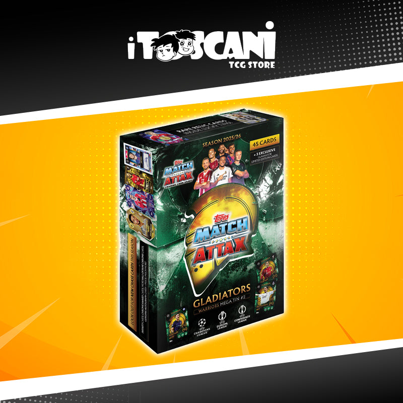 TOPPS MEGA TIN GLADIATORS 3 25/26