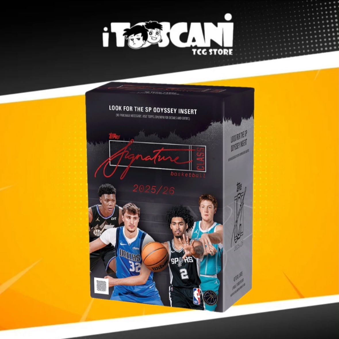 TOPPS - 2025/2026 NBA SIGNATURE
CLASS BASKETBALL Value Box