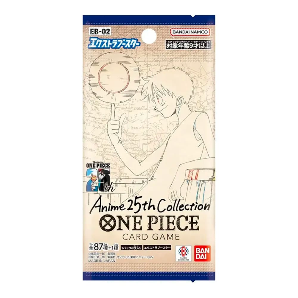 One Piece EB-02 25th anniversary Collection Extra Booster pack JAP