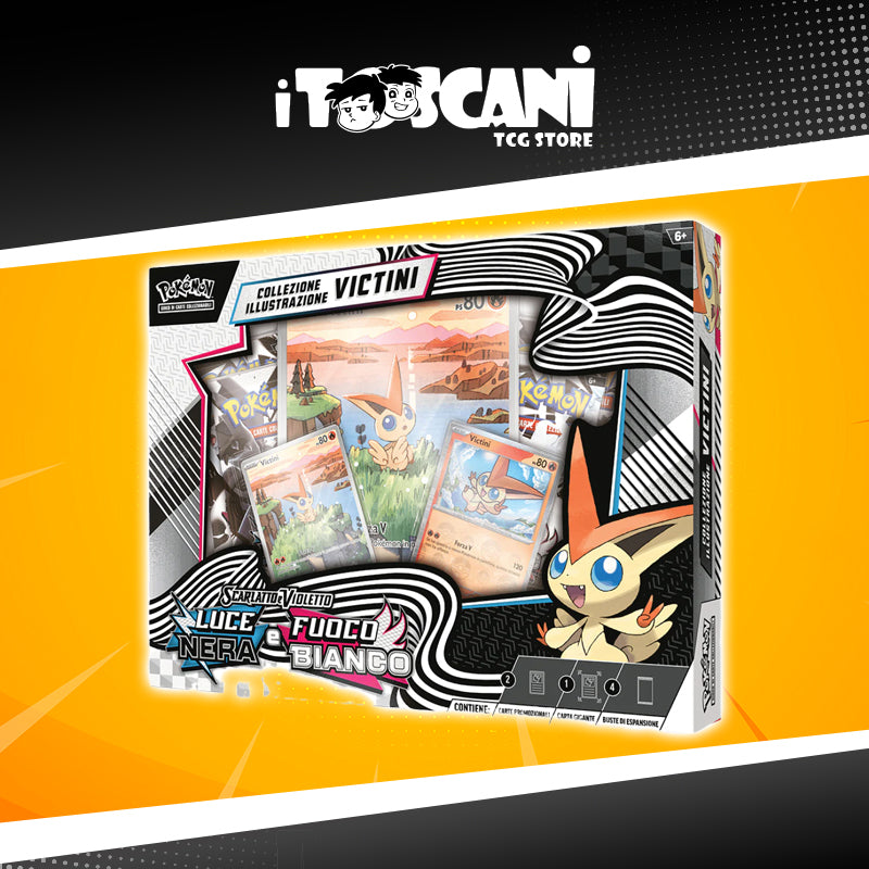 Collezione Illustrazione Luce Nera e Fuoco Bianco Victini ITA