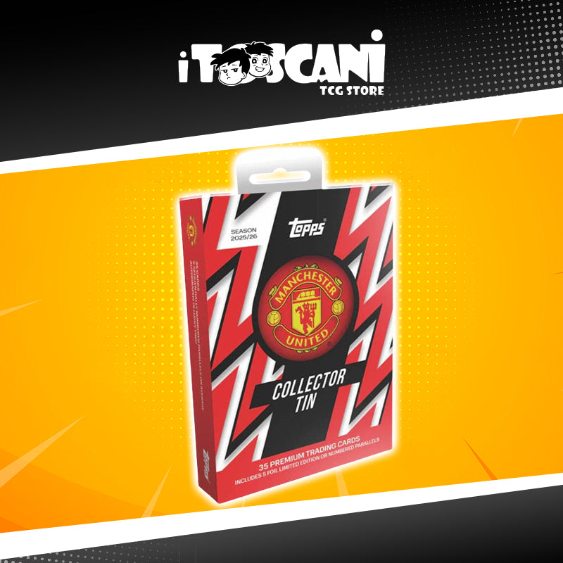 TOPPS COLLECTOR TIN MANCHESTER UNITED 25/26