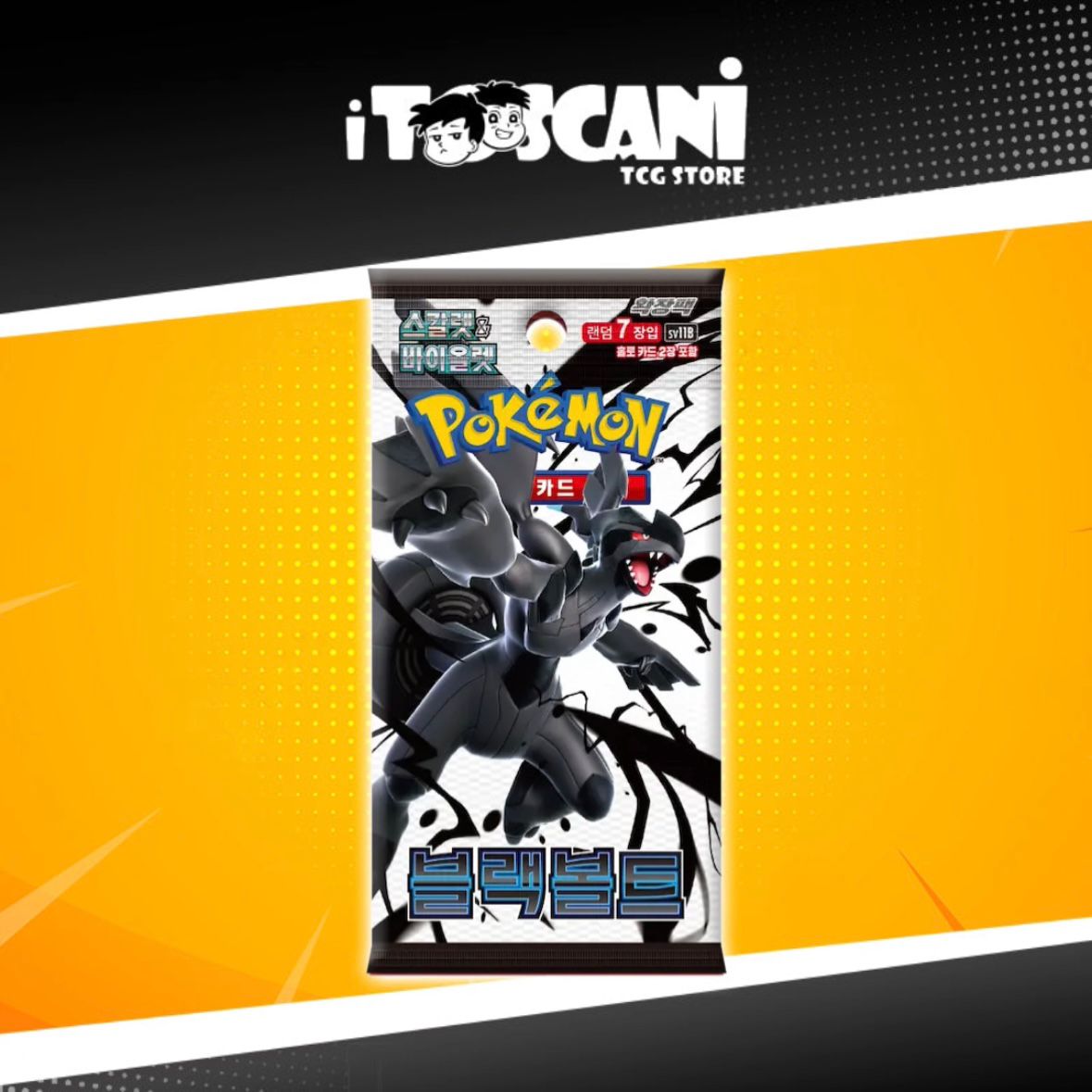 Pokémon Busta Singola Black Bolt [KR]