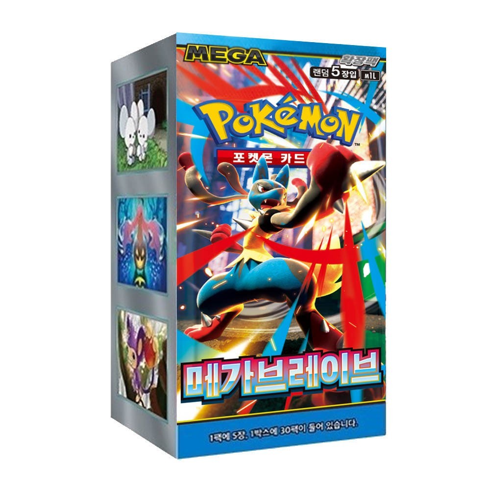 Pokémon Booster Box Mega Brave [KR]