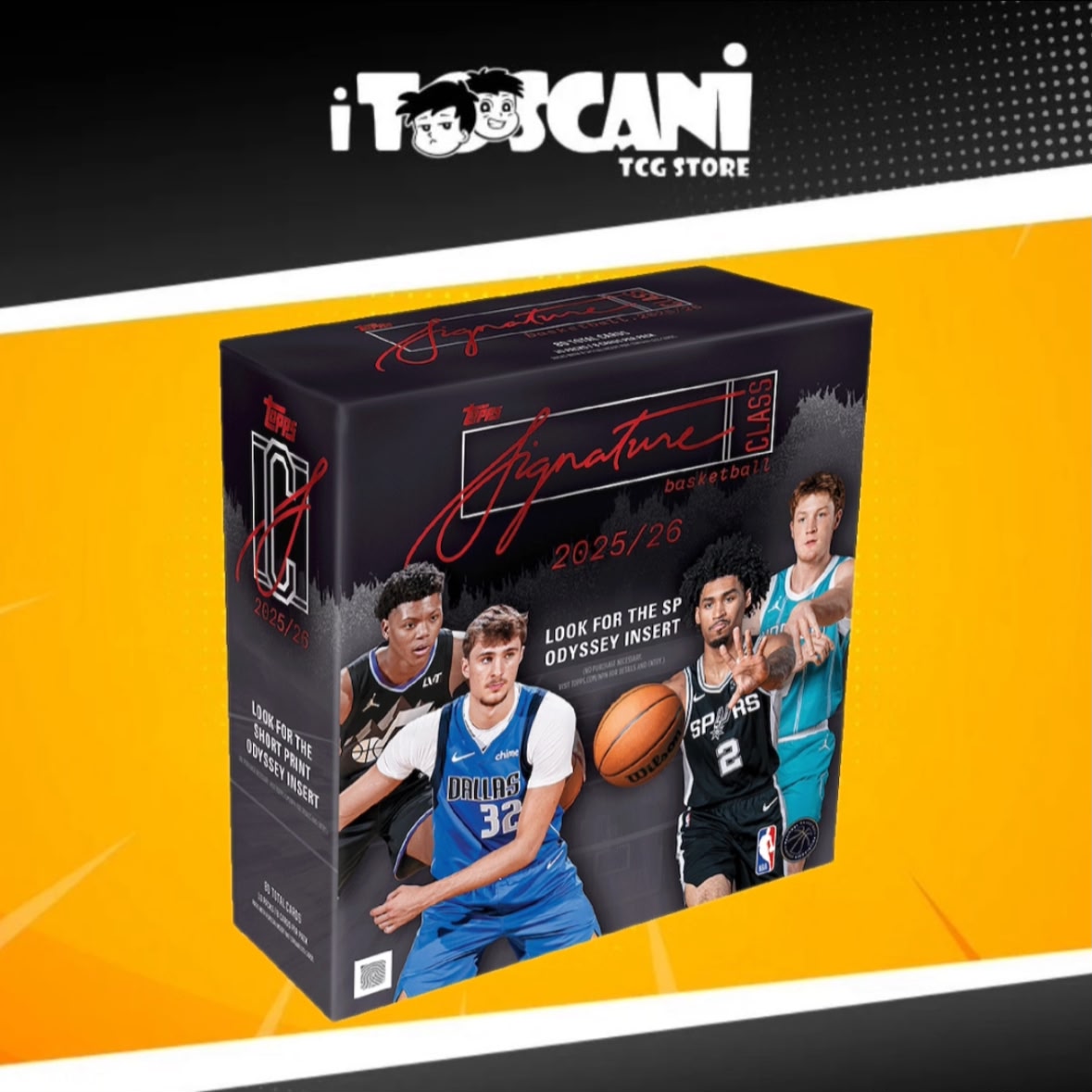 TOPPS - 2025/2026 NBA SIGNATURE
CLASS BASKETBALL Mega Box