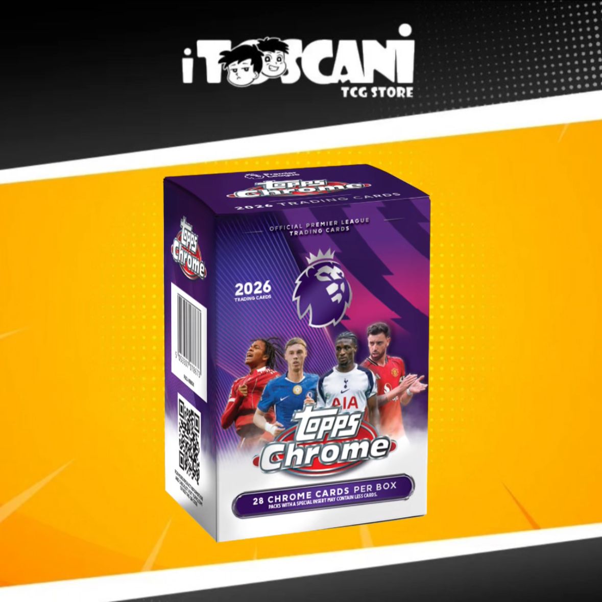 TOPPS premier league Chrome 2026