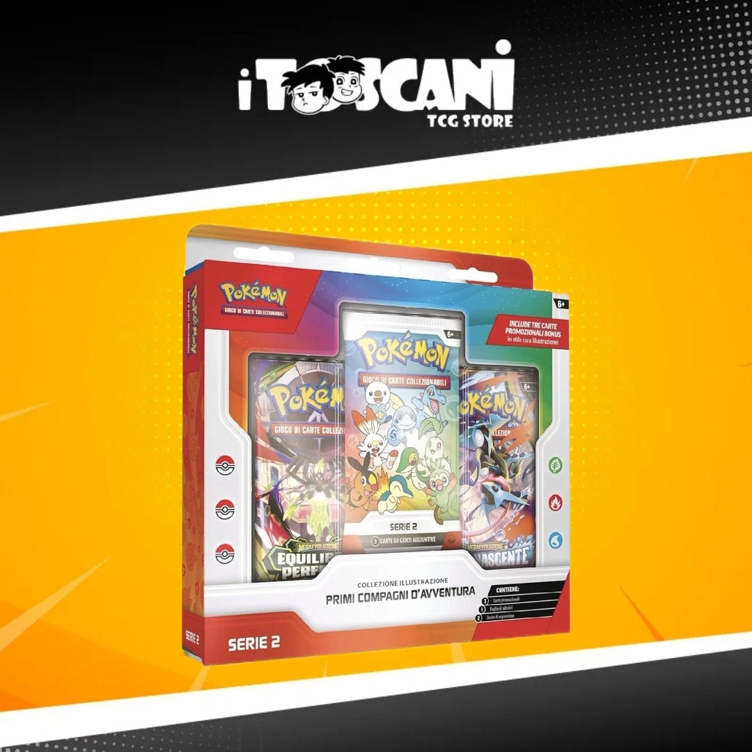 Collezione Pokemon PRIMI COMPAGNI DI AVVENTURA Serie 2 (ITA)