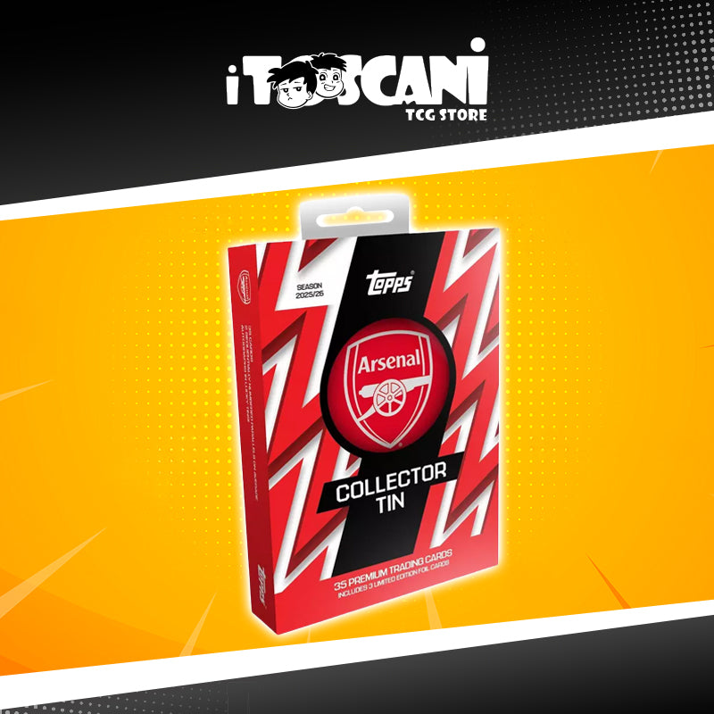 TOPPS COLLECTOR TIN ARSENAL 25/26