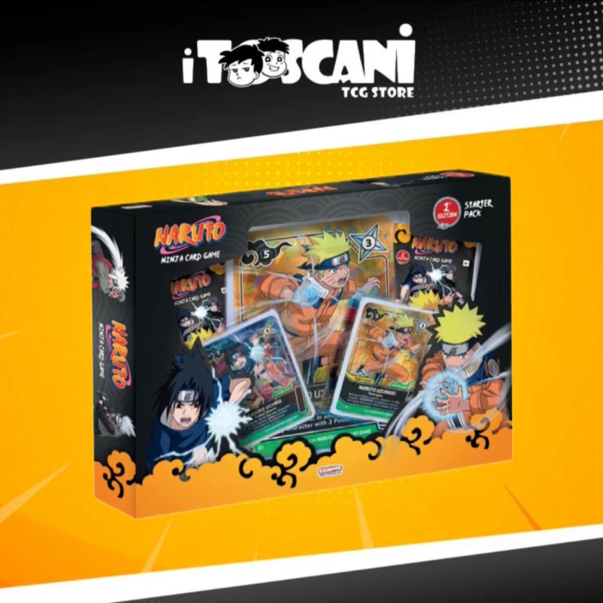 Collezione Naruto e Sasuke 1 edizione ENG
