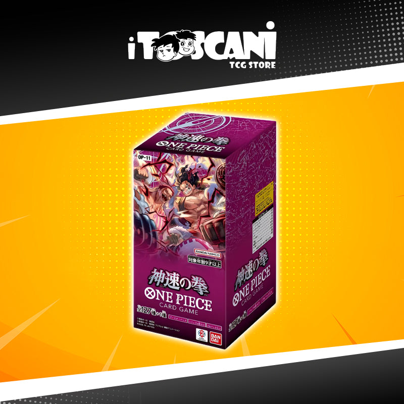 One Piece Card Game A Fist of Divine Speed OP11 Display – 24 Buste (JP)